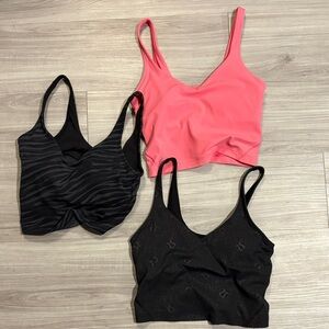 Bundle of 3 lululemon align tank tops
